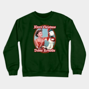 Debbie Reynolds: Merry Christmas Crewneck Sweatshirt